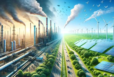 la transizione ecologica dall'uso del gas alle energie rinnovabili