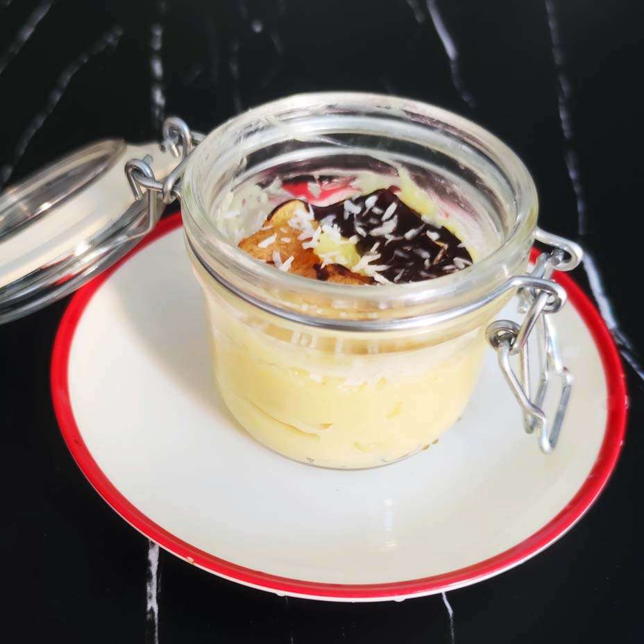 Mele essiccate alla crema Mele essiccate alla crema
