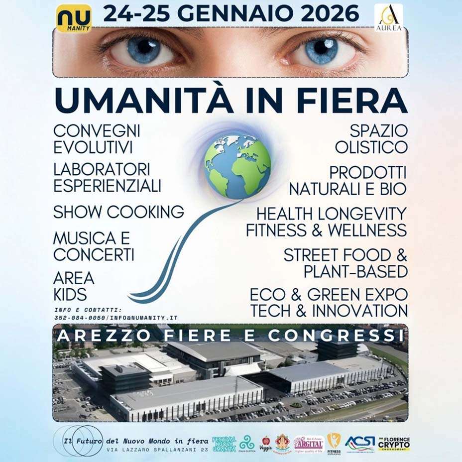 Festival della Nuova Umanità, 24 - 25 gennaio 2026 Festival della Nuova Umanità, 24 - 25 gennaio 2026