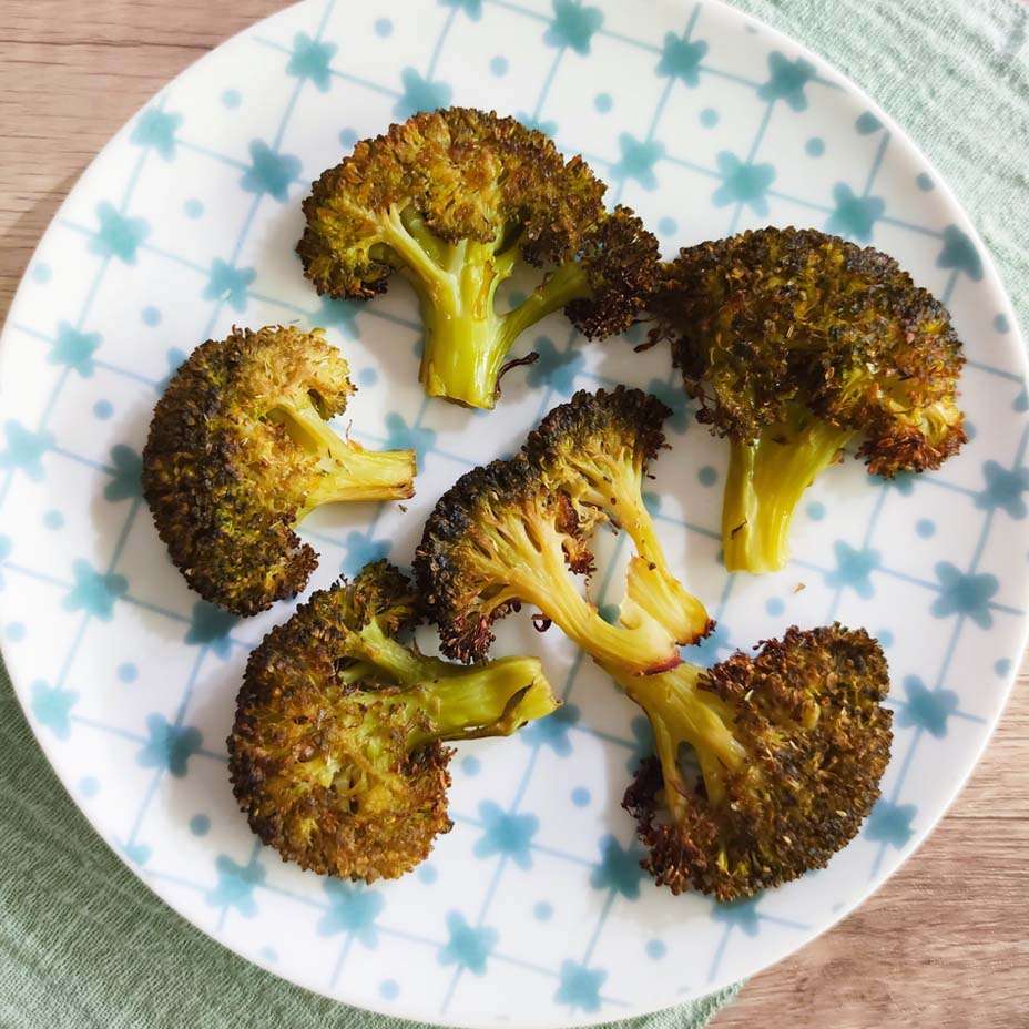 broccoli schiacciati al forno