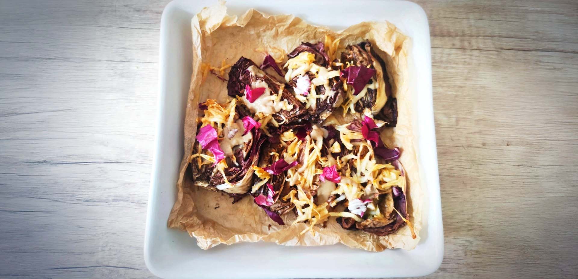 Radicchio al forno light Radicchio al forno light