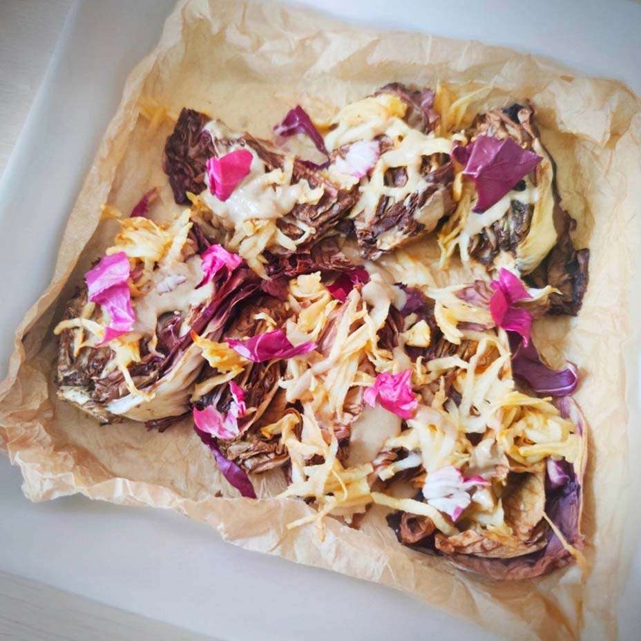 Radicchio al forno light Radicchio al forno light