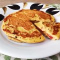 Frittata di ceci senza uova farcita