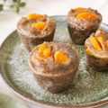 Muffin vegani alle albicocche al vapore