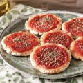 pizzette vegane senza lievitazione