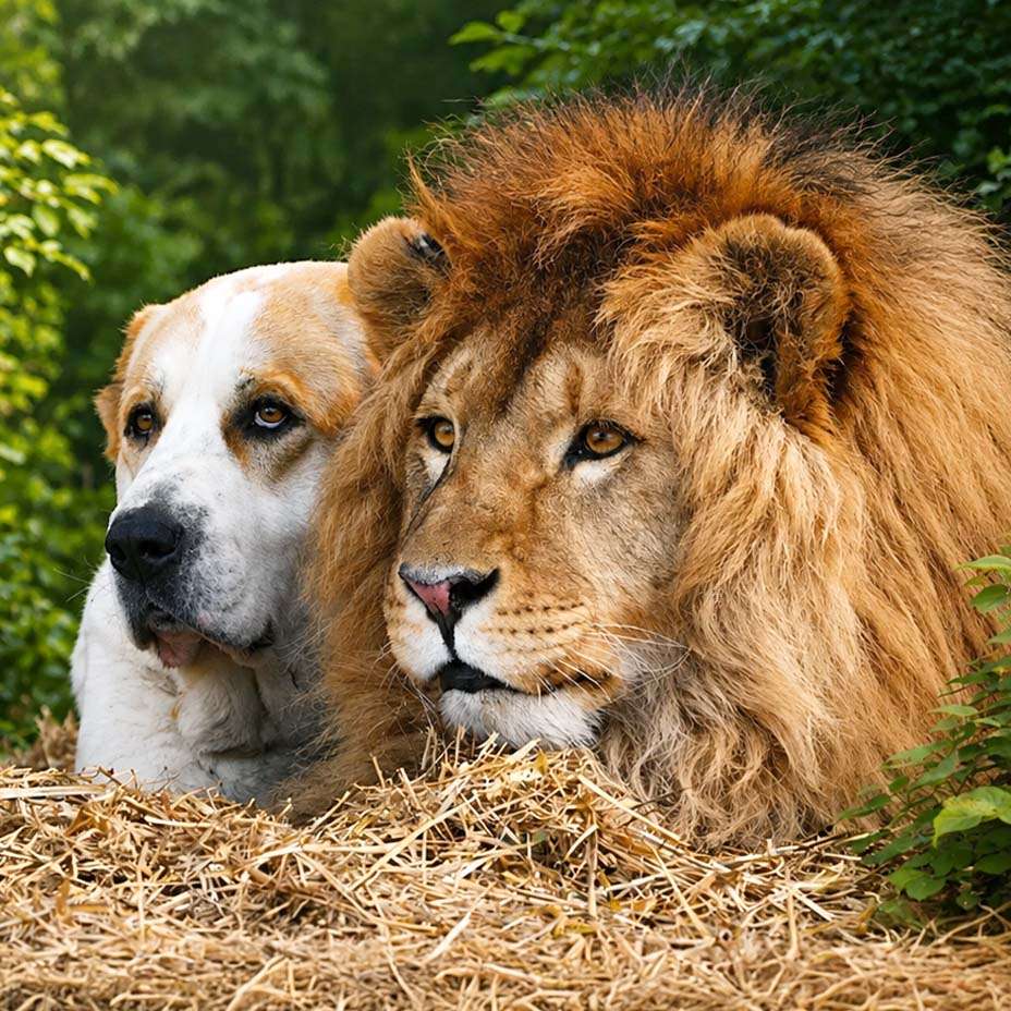 cane e leone cane e leone